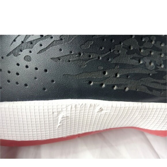 Air Jordan 2011 iD Men\'s Size 13  Shoes Multicolor Black Red White main image 9